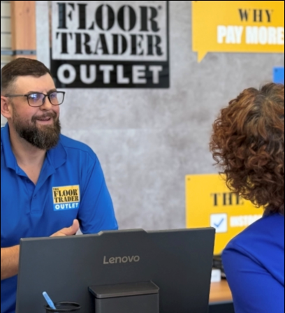 Floor trader sales person